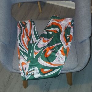 SHEIN Multicolor Swirl Leggings